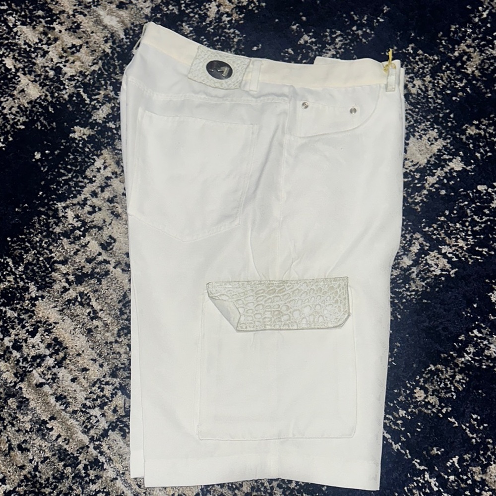 Vintage Mauri White Men's Shorts